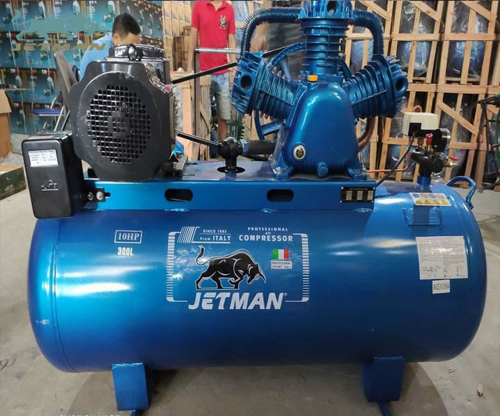 đại lý bán máy nén khí dây đai Jetman tại Hà Nội HCM