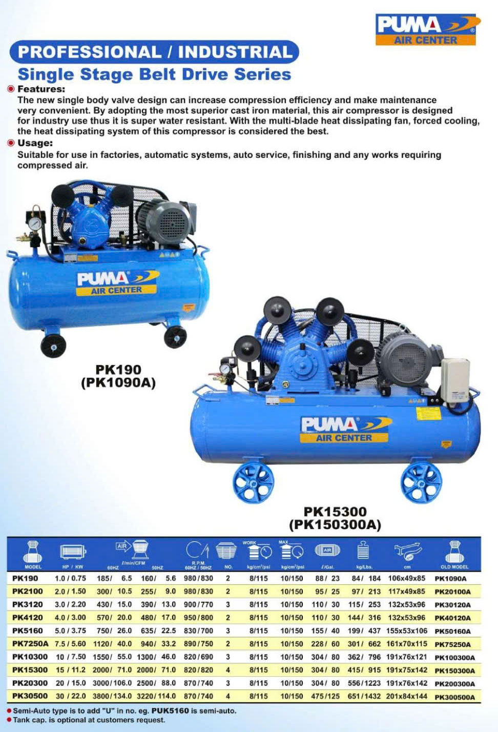 cataloge m&aacute;y n&eacute;n kh&iacute; puma đ&agrave;i loan