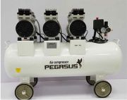 Máy nén khí không dầu giảm âm Pegasus TM-OF750x3-180L (3HP)